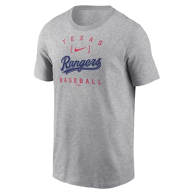 Nike Men's Texas Rangers Home Team Athletic Arch T-shirt