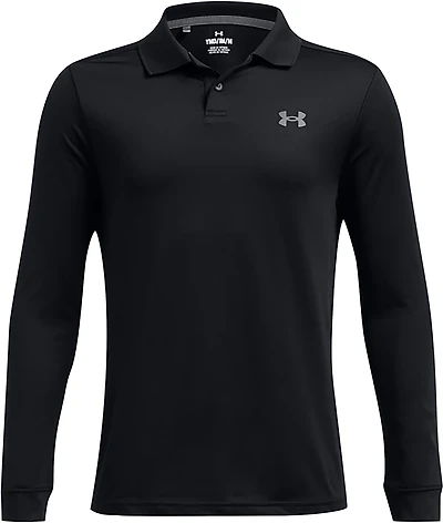 Under Armour Boys' MatchPlay Long Sleeve Polo