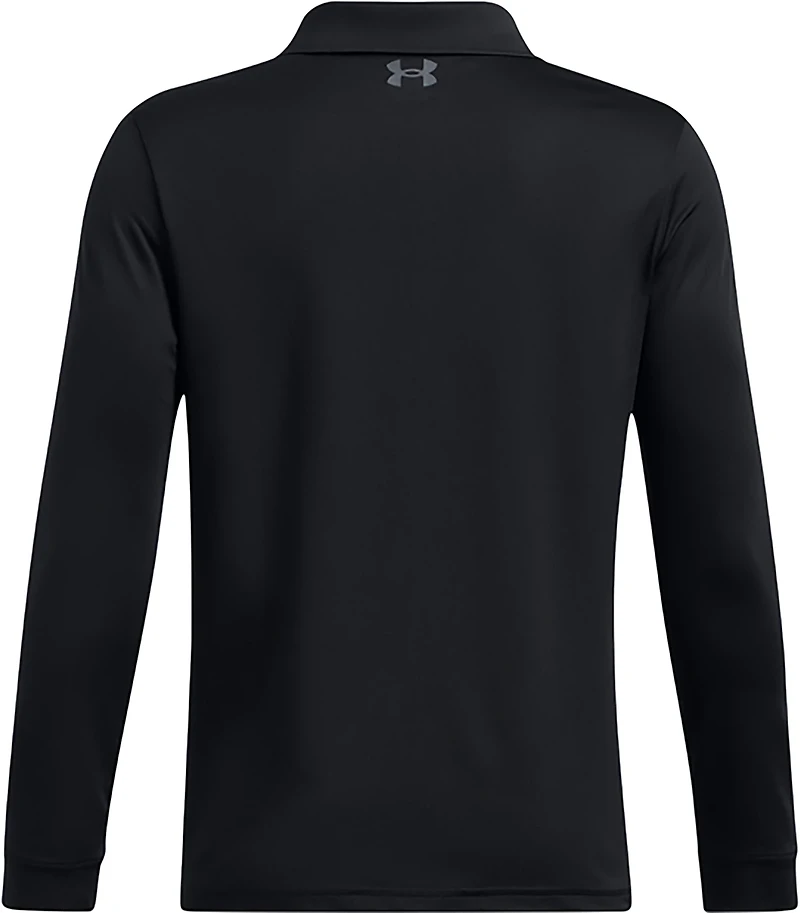 Under Armour Boys' MatchPlay Long Sleeve Polo