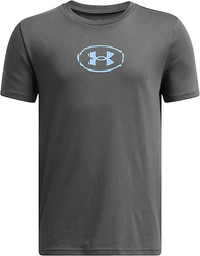 Under Armour Boys' Slice Logo Short Sleeve Tee