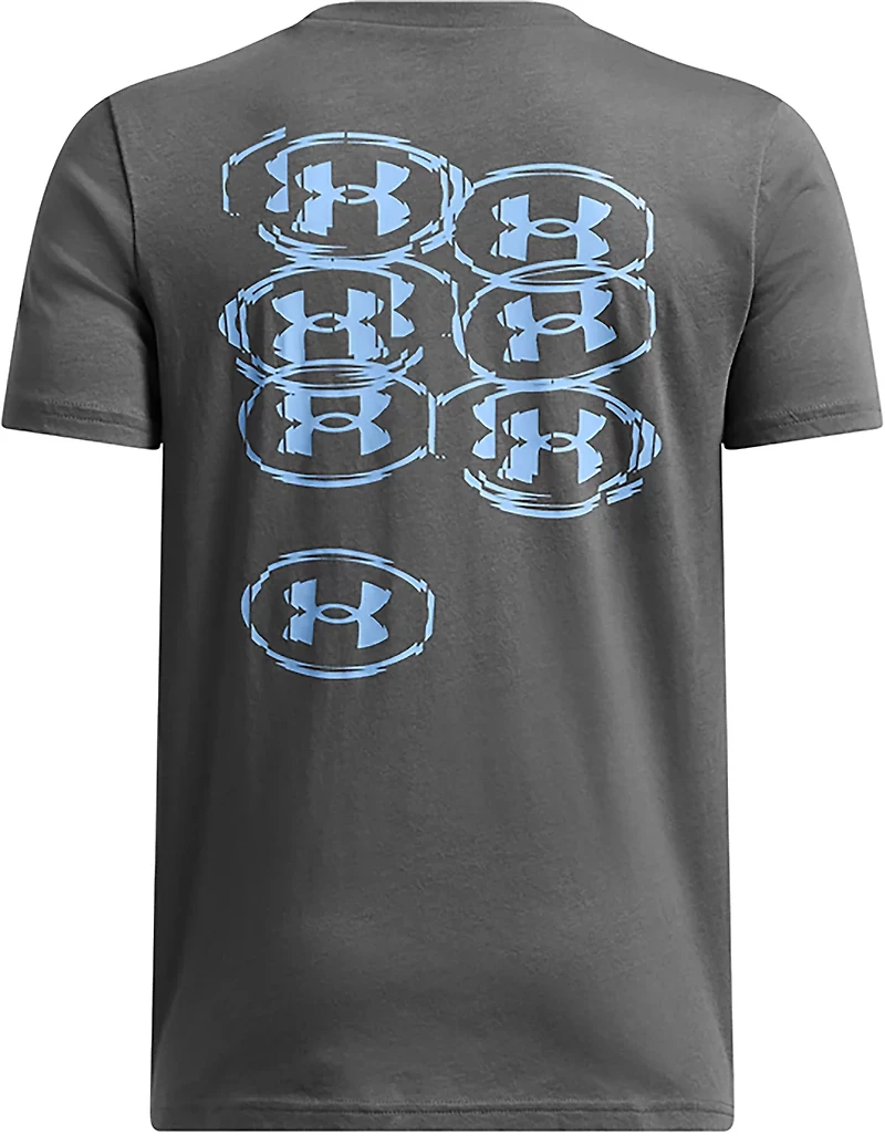 Under Armour Boys' Slice Logo Short Sleeve Tee