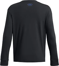 Under Armour Boys' Glitch Big Logo Long Sleeve Tee