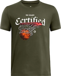 Under Armour Boys' Hoops Certified Short Sleeve Tee