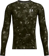 Under Armour Boys' Heat Geaar Printed Long Sleeve Top