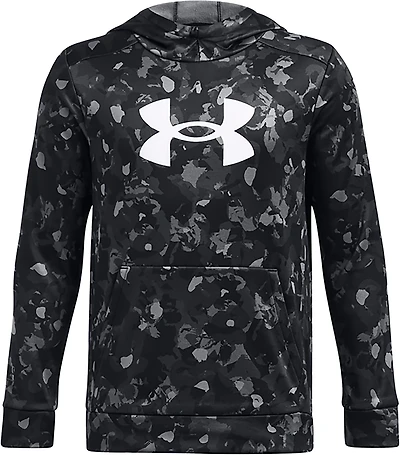 Under Armour Boys' Armour Fleece Big Logo All Over Print Hoodie