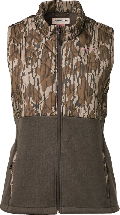 Magellan Outdoors Women's Fayette Mixed Media Vest