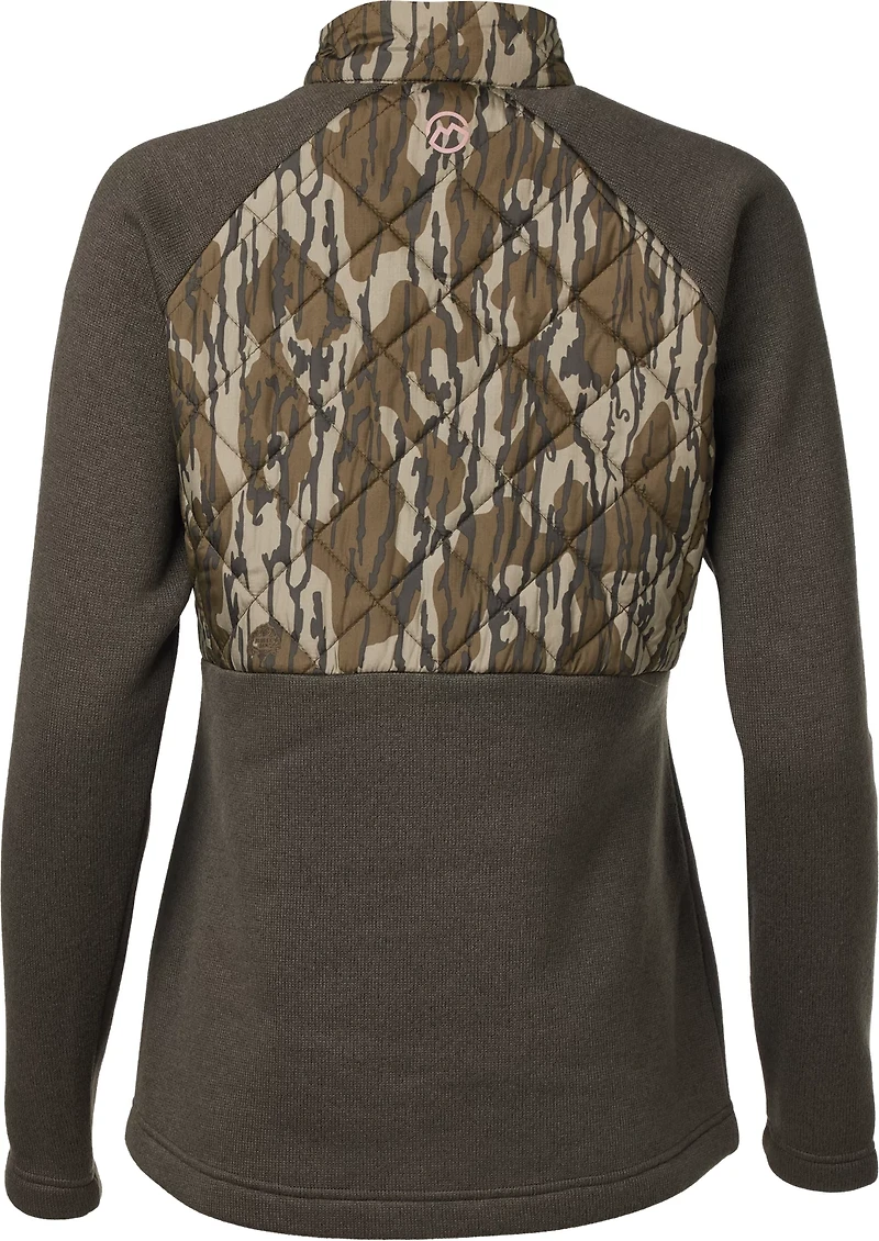 Magellan Outdoors Women's Fayette Mixed Media Pullover