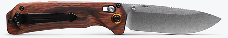 Benchmade Grizzly Creek Wood 3.49 in Folding Knife