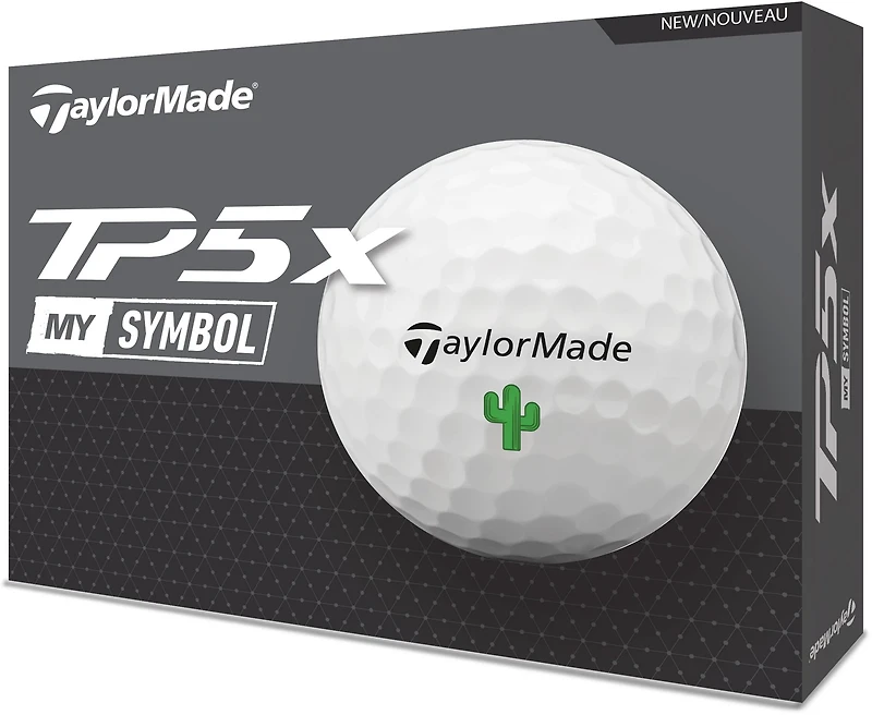 Taylormade 2024 TP5x My Symbol Cactus 12-Pack
