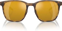 Native Eyewear Targhee Square Silver Reflex Polarized Mirrored Sunglasses
