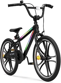 Jetson Kids' Light Rider 20 in Light Up BMX Bike