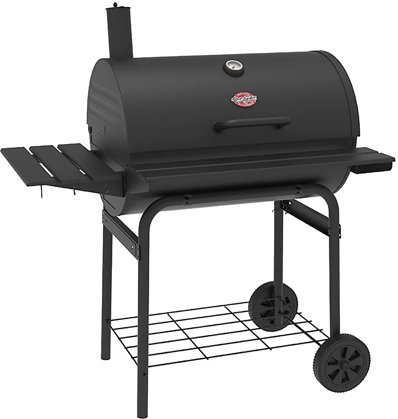 Char-Griller Pro Deluxe Charcoal Barrel Grill