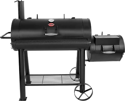 Char-Griller Competition Pro Barrel Grill and Offset Smoker
