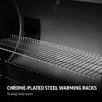 Char-Griller Smokin Pro Barrel Charcoal Grill and Offset Smoker