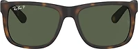 Ray-Ban Men's Justin Polarized Square Sunglasses