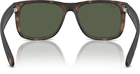 Ray-Ban Men's Justin Polarized Square Sunglasses