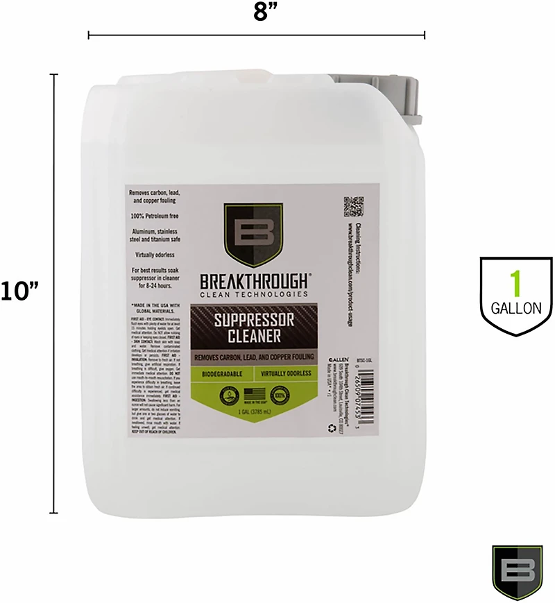 Breakthrough Clean Technologies 1 gal Suppressor Cleaner