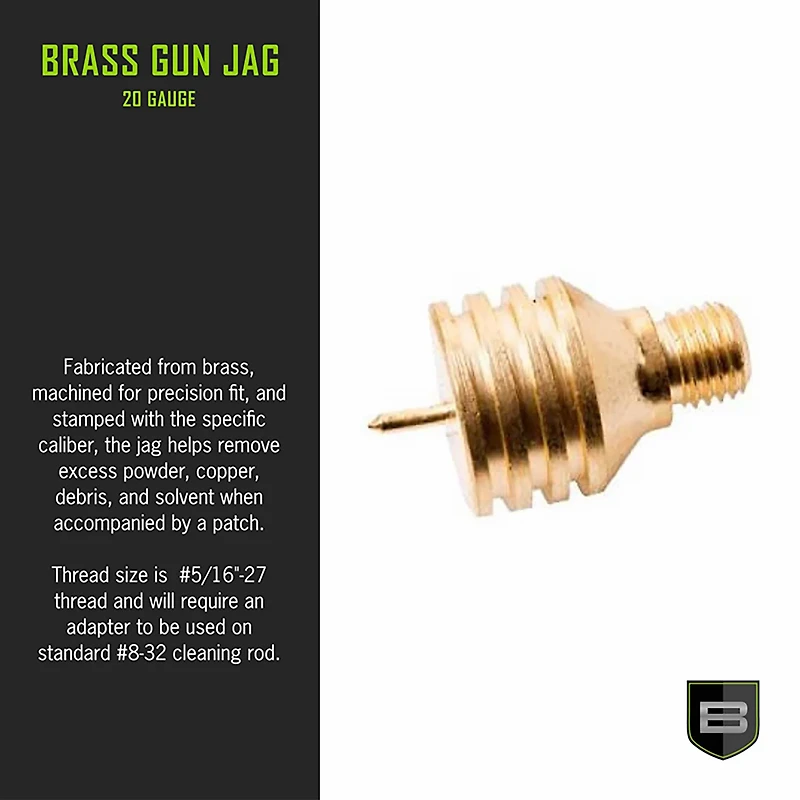 Breakthrough Clean Technologies 20 Gauge Brass Jag