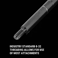 Breakthrough Clean Technologies 40 in L 4-Piece Cleaning Rod with Aluminum Handle