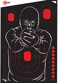 Allen Company EZ Aim Splash 12 in W x 18 in H Reactive Paper Shooting Targets 5-Pack