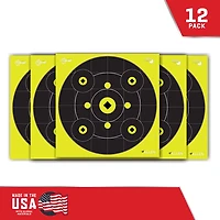 Allen Company EZ Aim Splash 12 in Square Reactive Paper Shooting Targets 12-Pack