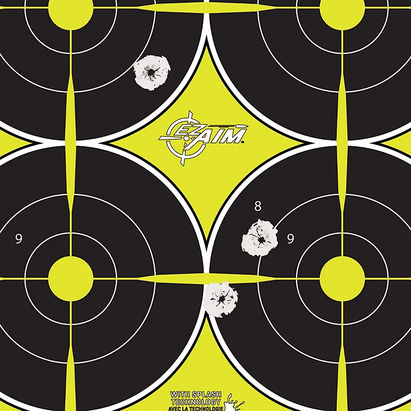 Allen Company EZ Aim Splash 12.5 inches W x 18.25 inches H Reactive Paper Shooting Targets 8-Pack