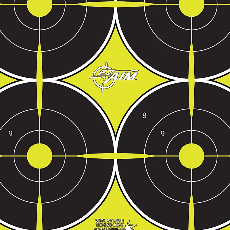 Allen Company EZ Aim Splash 12.5 inches W x 18.25 inches H Reactive Paper Shooting Targets 8-Pack