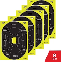 Allen Company EZ Aim Splash 12 in W x 18 in H Reactive Shooting Targets 8-Pack