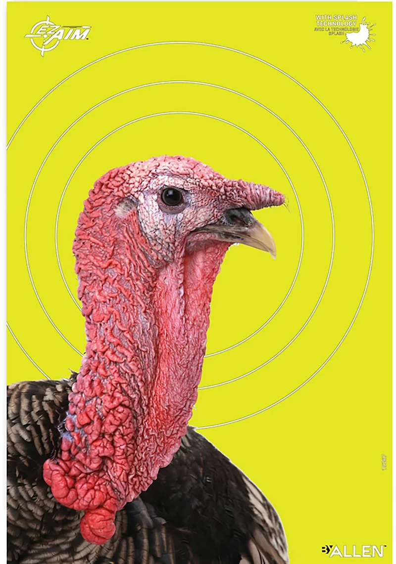 Allen Company EZ Aim Splash 12 in W x 18 in H Reactive Paper Shooting Targets 8-Pack