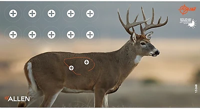 Allen Company EZ Aim Splash 24 in W x 13 in H Reactive Paper Shooting Targets 3-Pack