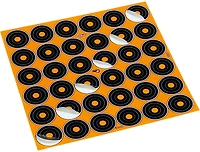 Allen Company EZ Aim 1 in Bullseye Adhesive Splash Reactive Paper Shooting Targets 12-Pack