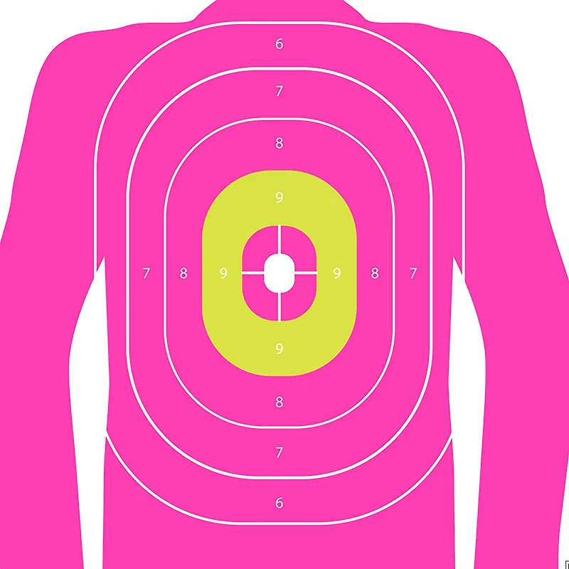 Allen Company EZ Aim Fun In The Pink Silhouette Paper Shooting Targets 8-Pack
