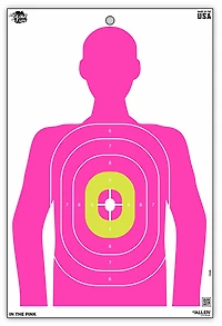Allen Company EZ Aim Fun In The Pink Silhouette Paper Shooting Targets 8-Pack