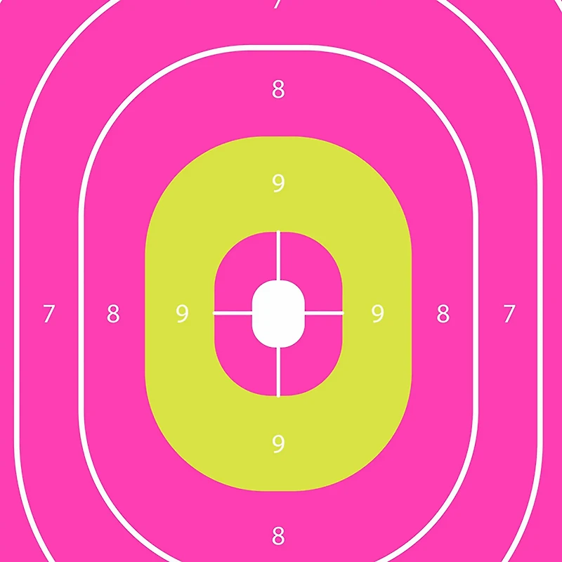 Allen Company EZ Aim Fun In The Pink Silhouette Paper Shooting Targets 3-Pack
