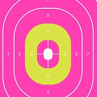 Allen Company EZ Aim Fun In The Pink Silhouette Paper Shooting Targets 3-Pack