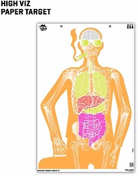 Allen Company EZ Aim Fun Makin' Bones About It Silhouette Paper Shooting Targets 3-Pack