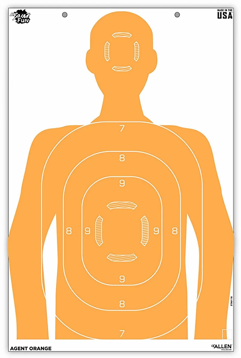 Allen Company EZ Aim Fun Tough Crowd Paper Shooting Targets 3-Pack