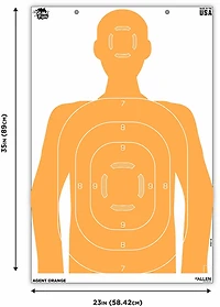 Allen Company EZ Aim Fun Tough Crowd Paper Shooting Targets 3-Pack