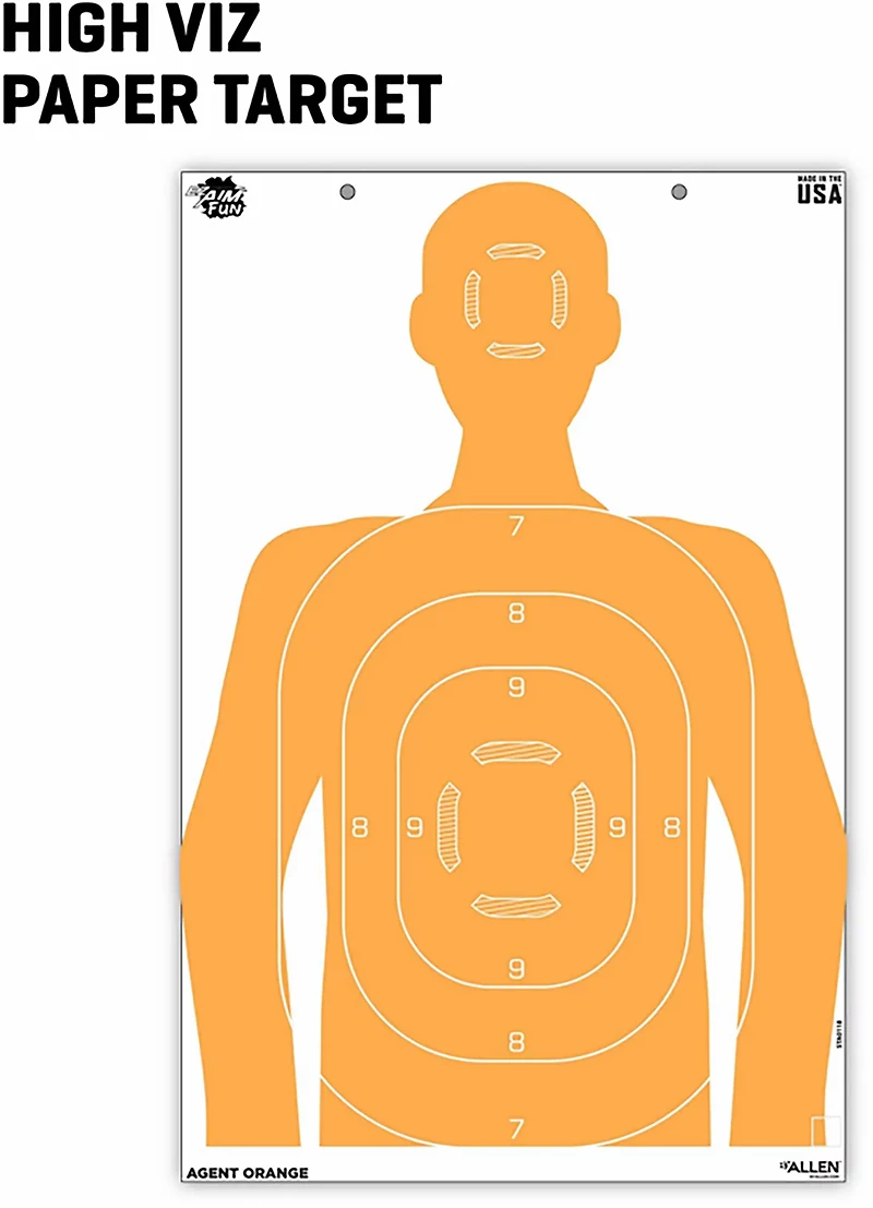 Allen Company EZ Aim Fun Tough Crowd Paper Shooting Targets 3-Pack