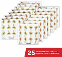 Allen Company EZ Load 13.5 in Square Load Development Paper Shooting Targets 25-Pack