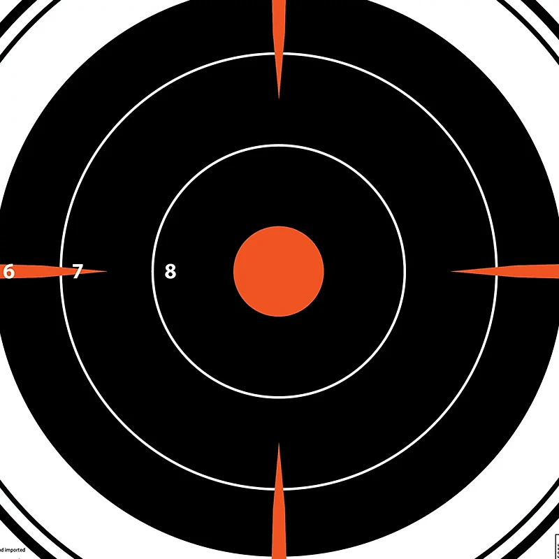 Allen Company EZ Aim 8 in Paper Bullseye Targets 26-Pack