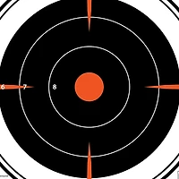 Allen Company EZ Aim 8 in Paper Bullseye Targets 26-Pack