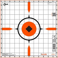 Allen Company EZ Aim Sight-in Grid Rigid Paper Shooting Targets 10-Pack