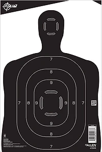 Allen Company EZ Aim 12 in W x 18 in H Silhouette Paper Shooting Targets 25-Pack