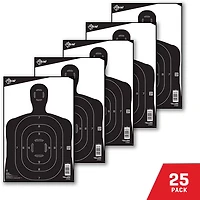 Allen Company EZ Aim 12 in W x 18 in H Silhouette Paper Shooting Targets 25-Pack