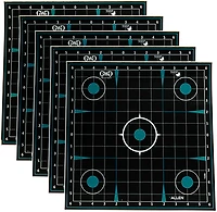 Girls With Guns 12 in W x 12 in H Adhesive Splash Reactive Paper Shooting Targets 5-Pack