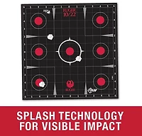 Allen Company Ruger 10/22 Splash Reactive Adhesive Paper Targets 5-Pack