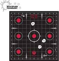 Allen Company Ruger 10/22 Splash Reactive Adhesive Paper Targets 5-Pack