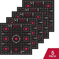 Allen Company Ruger 10/22 Splash Reactive Adhesive Paper Targets 5-Pack