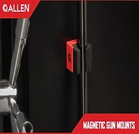 Allen Company Magnetic Firearm and Fishing Rod Holder with Frame